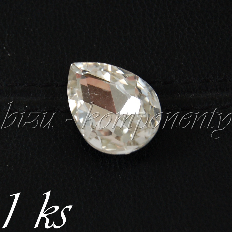 Skleněný kabošon kapka (35 2151)