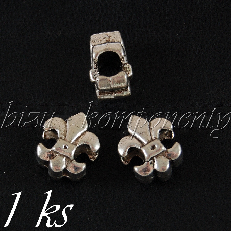 Kovový korálek lilie (28 0167)