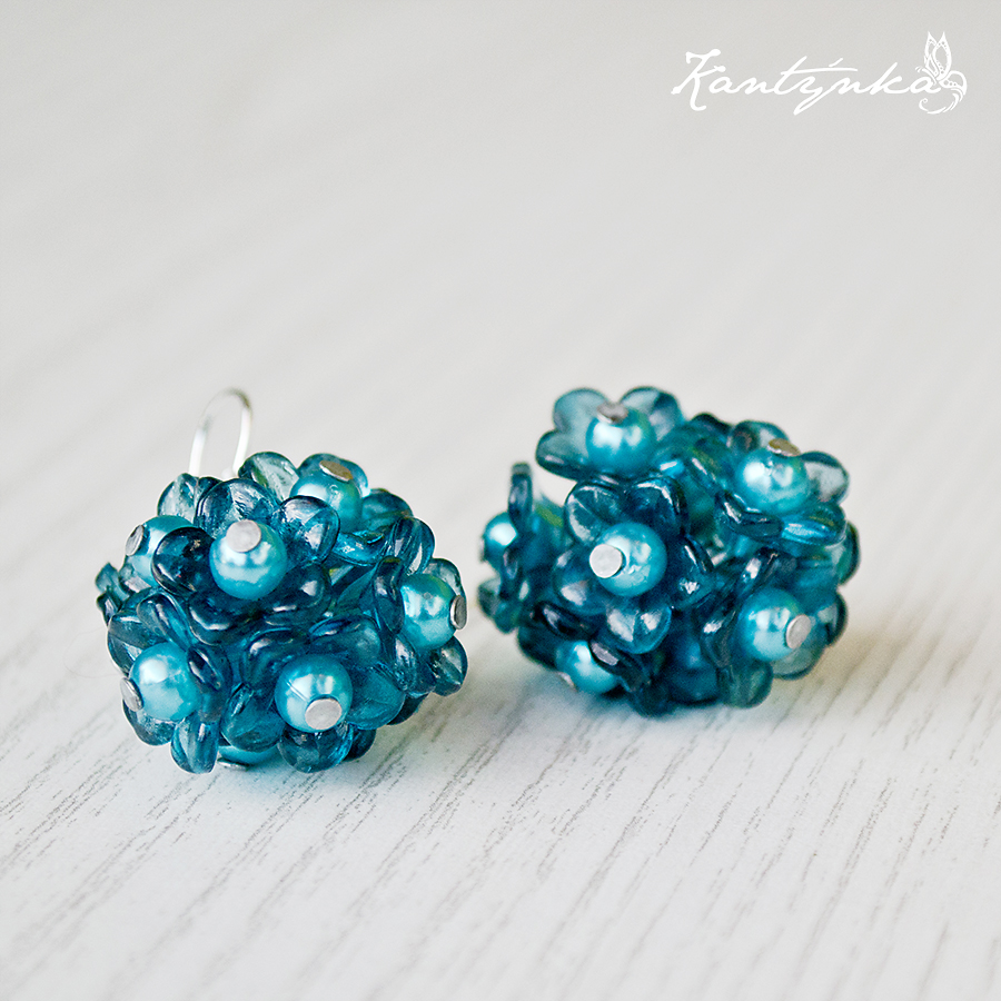 Kvetu do zelena - náušnice