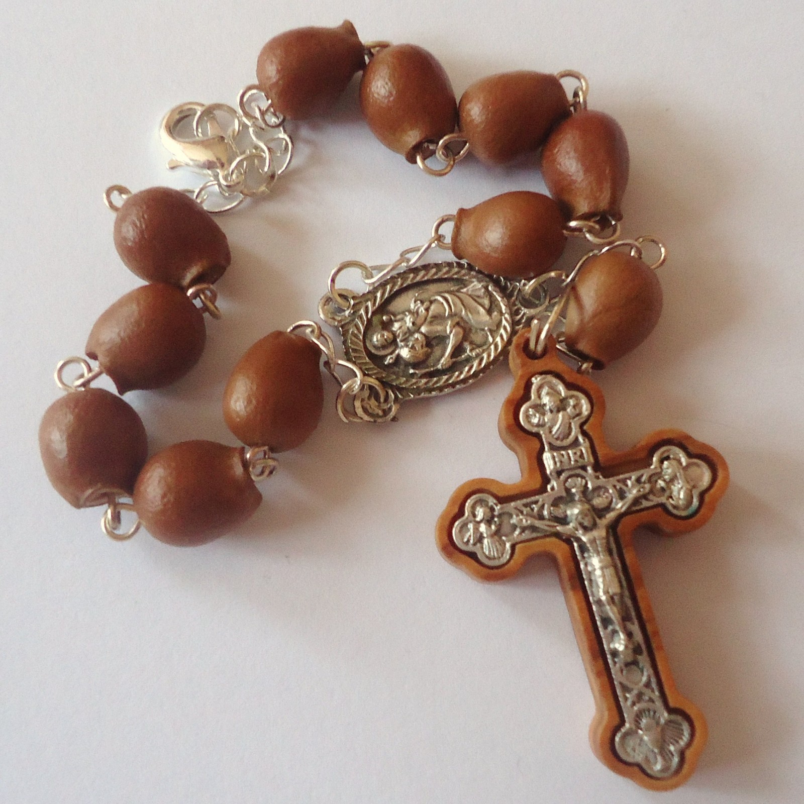 Růženec do auta se Svatým Kryštofem (KLOKOČÍ)