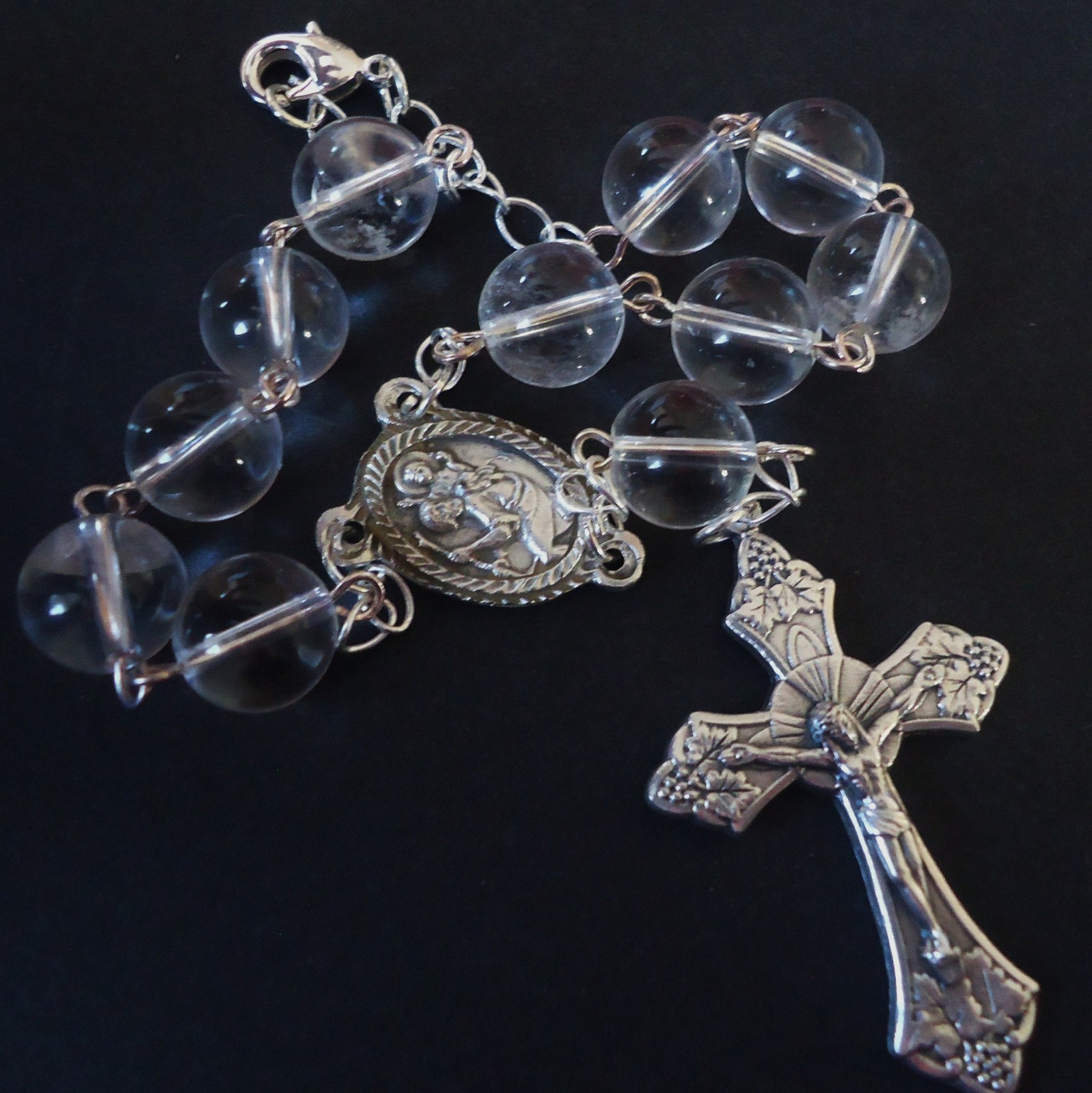 Růženec do auta se Svatým Kryštofem (KŘIŠŤÁL)3