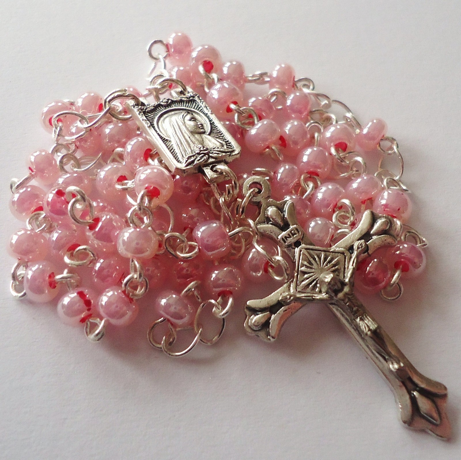 Růženec dětský světle růžový