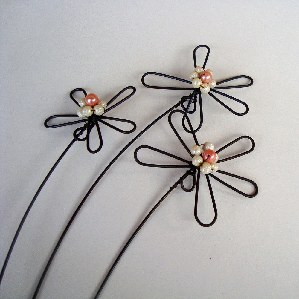 Růžové  kytkování