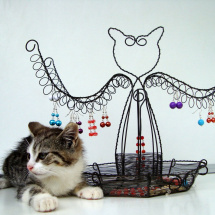 Kočka domácí - šperkovnice