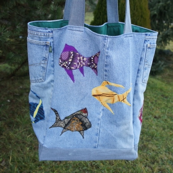 Patchworková taška V hlubinách