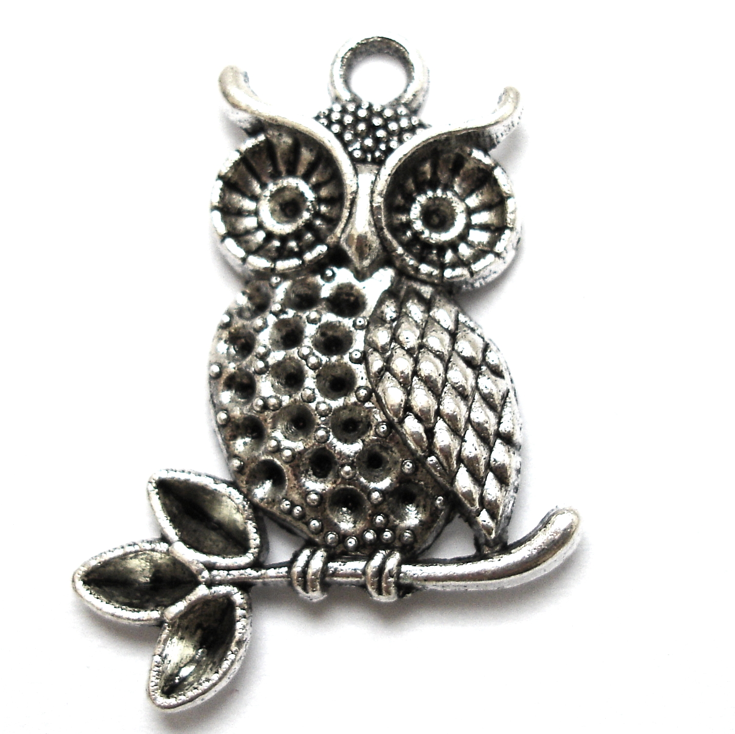 Přívěsek sova 25x35mm - 1 ks