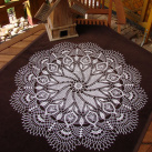 Háčkovaná dečka - kolotoč