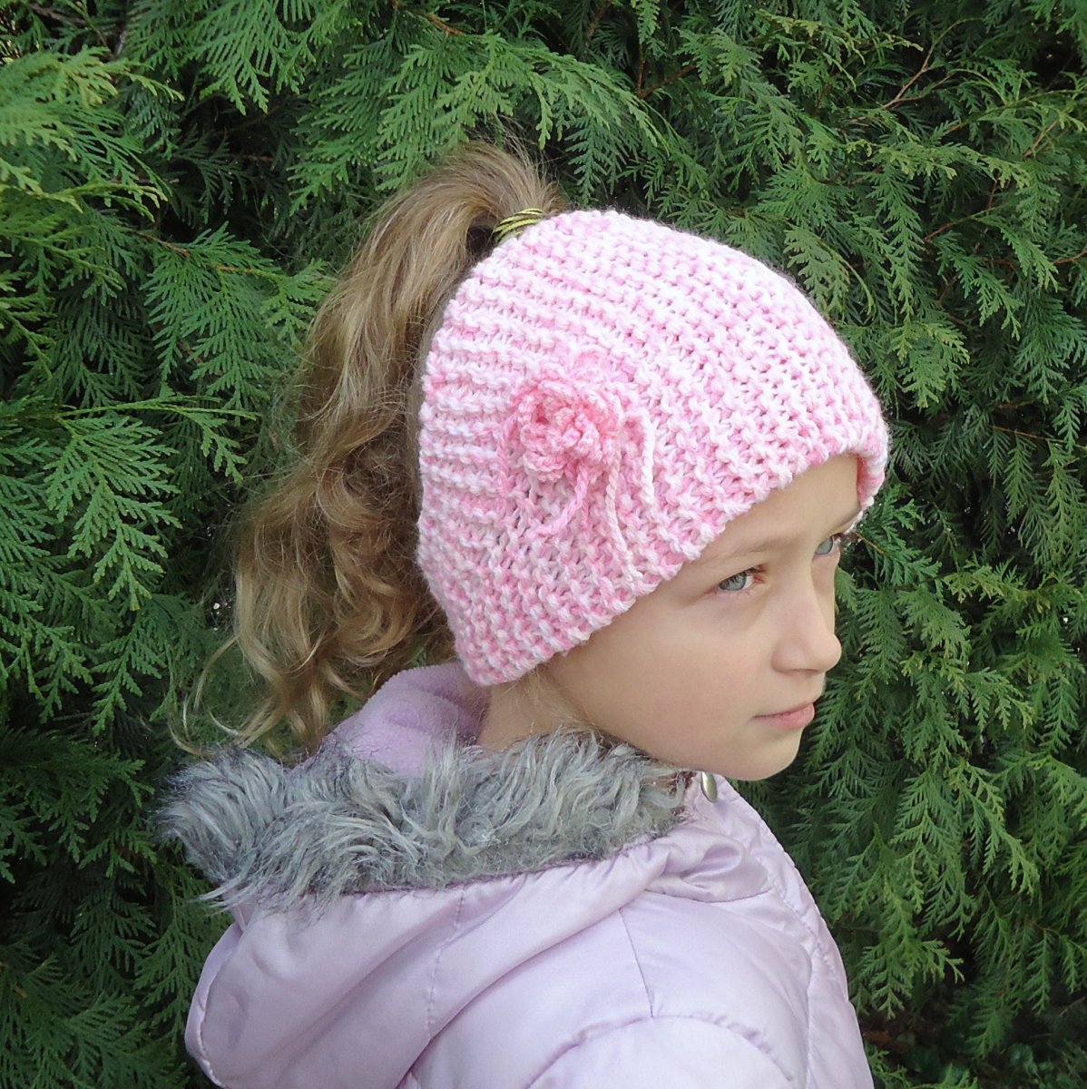 Čelenko-čepice růžová pro slečny ...
