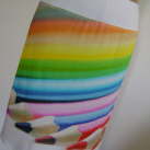 Sukně Pastelky, orig.potisk, vel.44-46