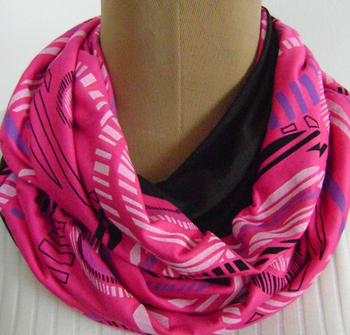 oboustranná nekonečná šála