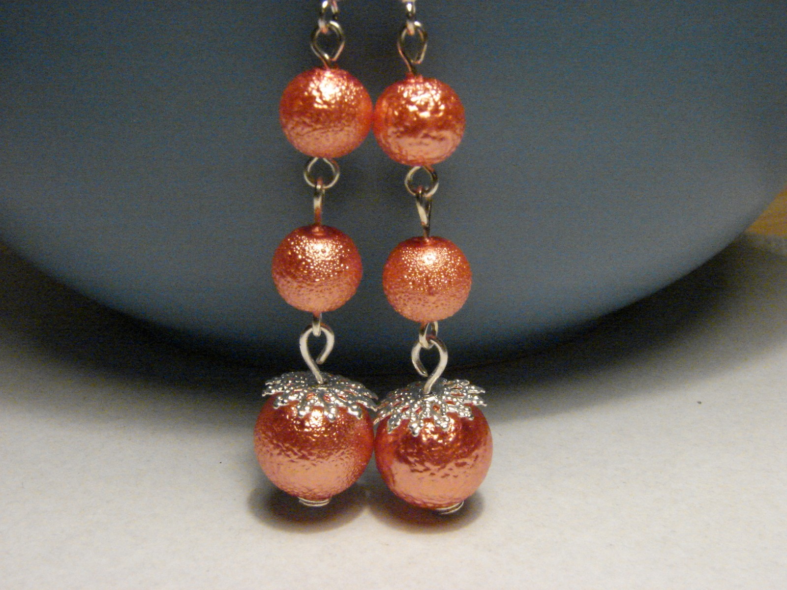 Náušnice oranžové