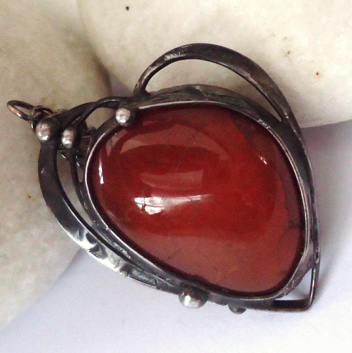 Karneolové ... (dlouhý řetízek)