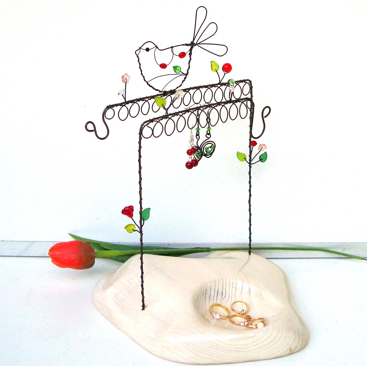 Šperkovnice s ptáčkem - POUZE 1KS