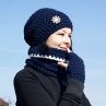 Snowflake (set čiapkošálový)