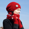 Snowflake (set čiapkošálový)