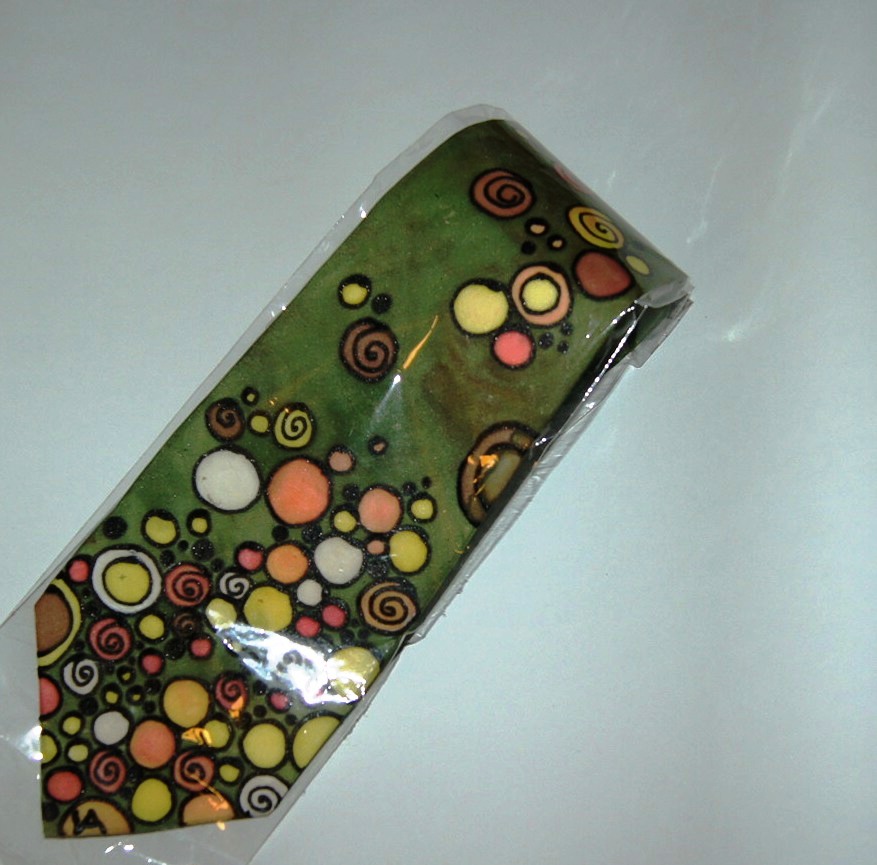 Kravata malovaná kuličková