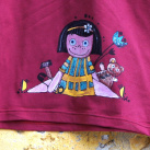 "Emilka je prostě hračička" triko malované :)