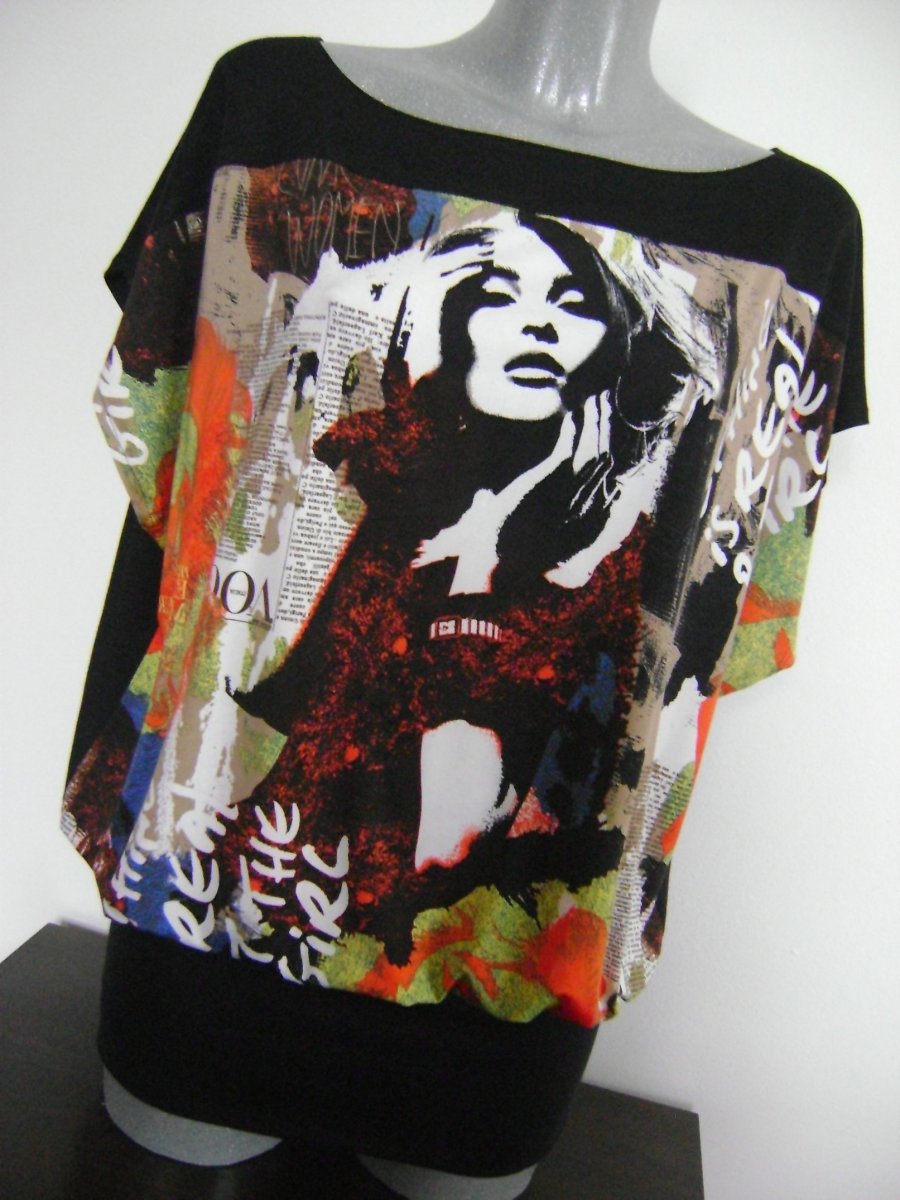 Tunika se spadlými rukávky, pro Vás na míru