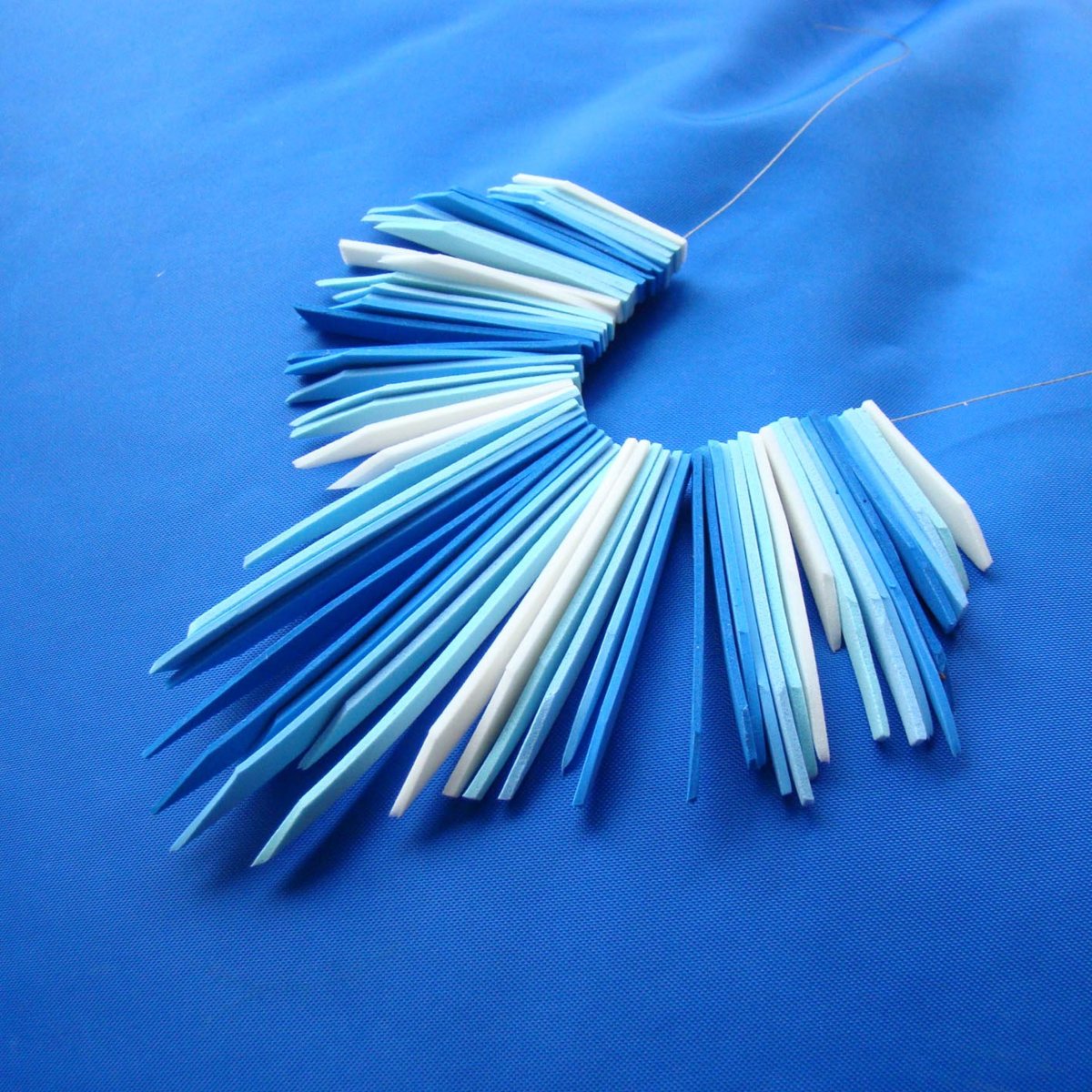 náhrdelník - Modrý sen