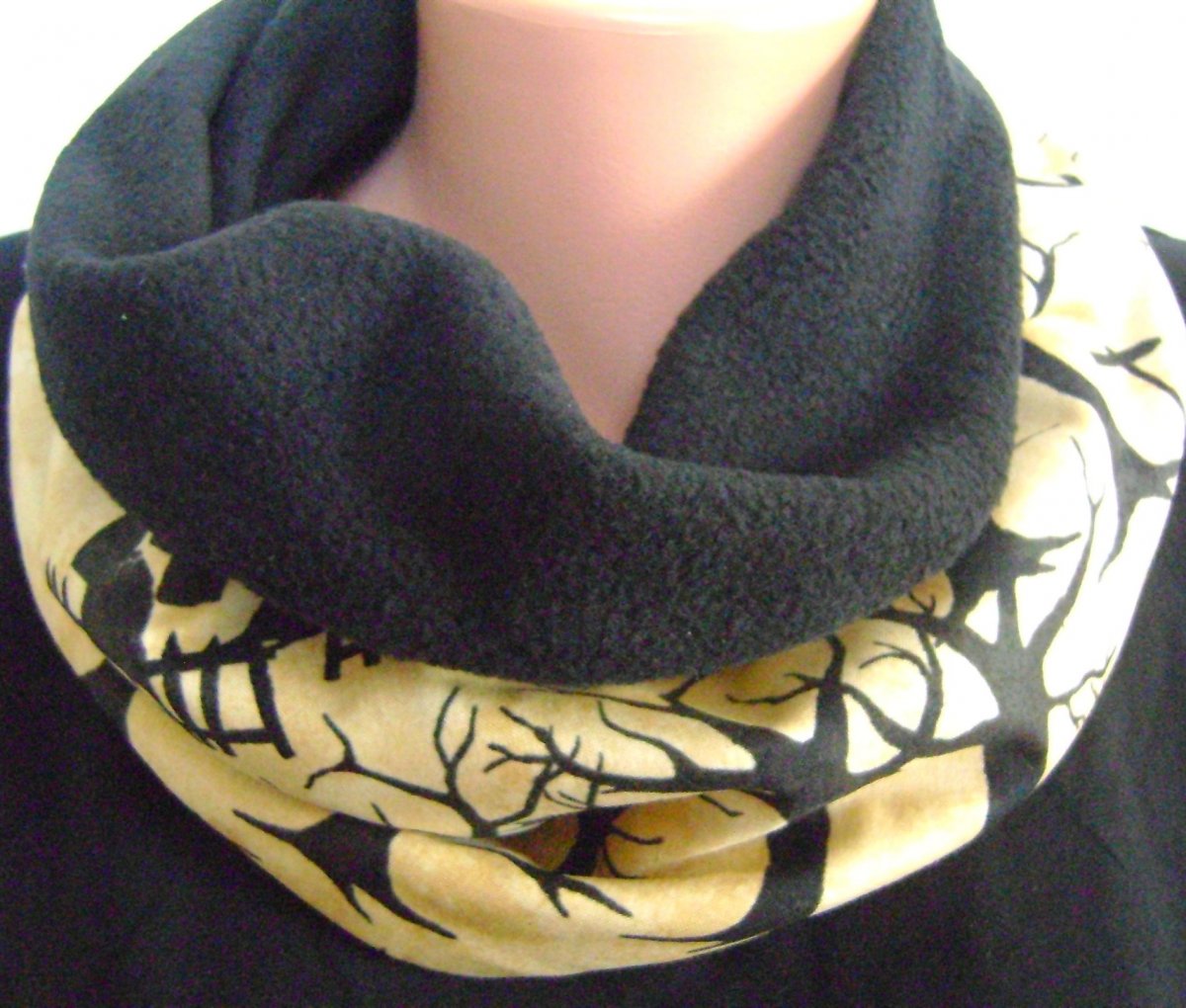 bavlněno - fleecový nákrčník 52