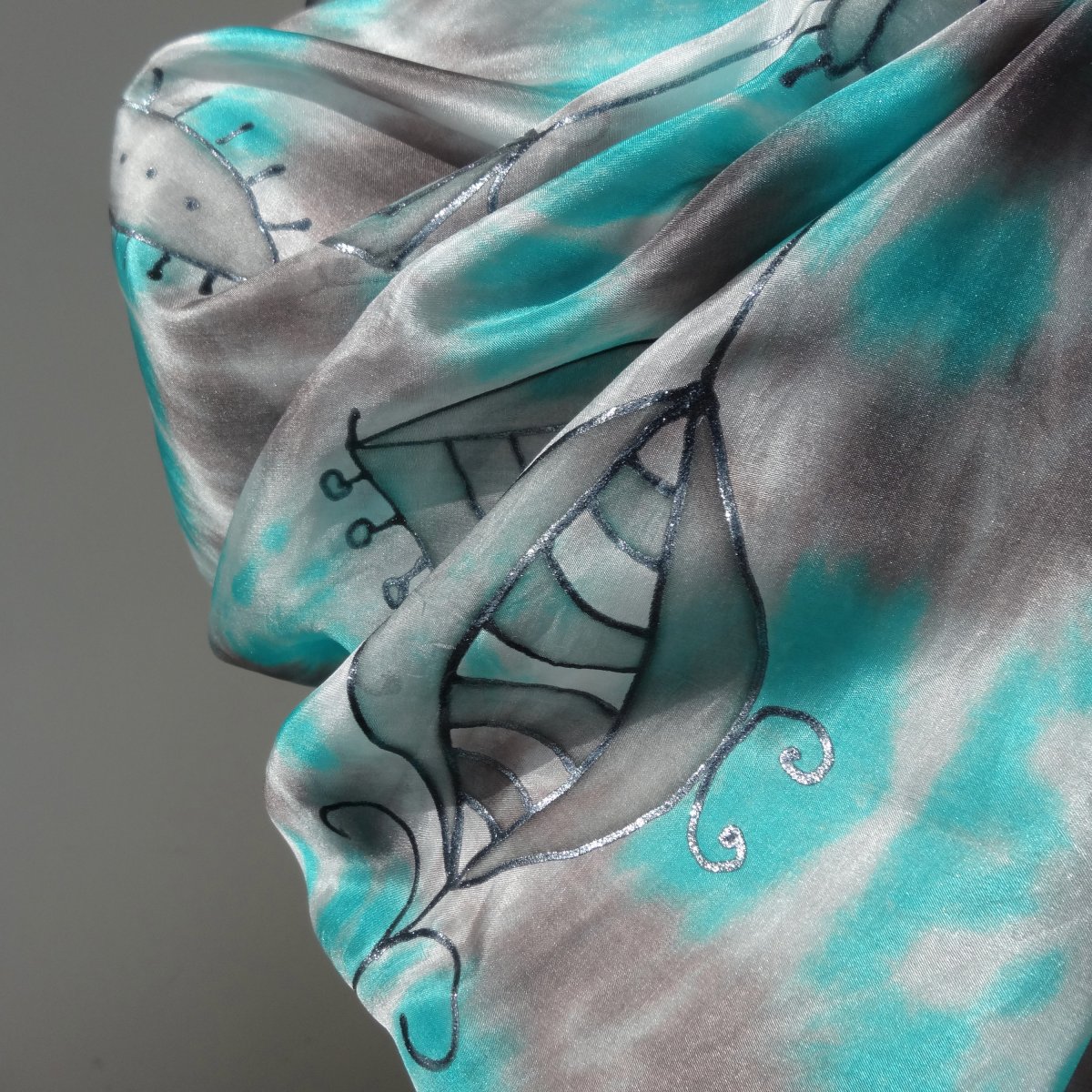 Pozdravy z Venuše - hedvábný šátek 