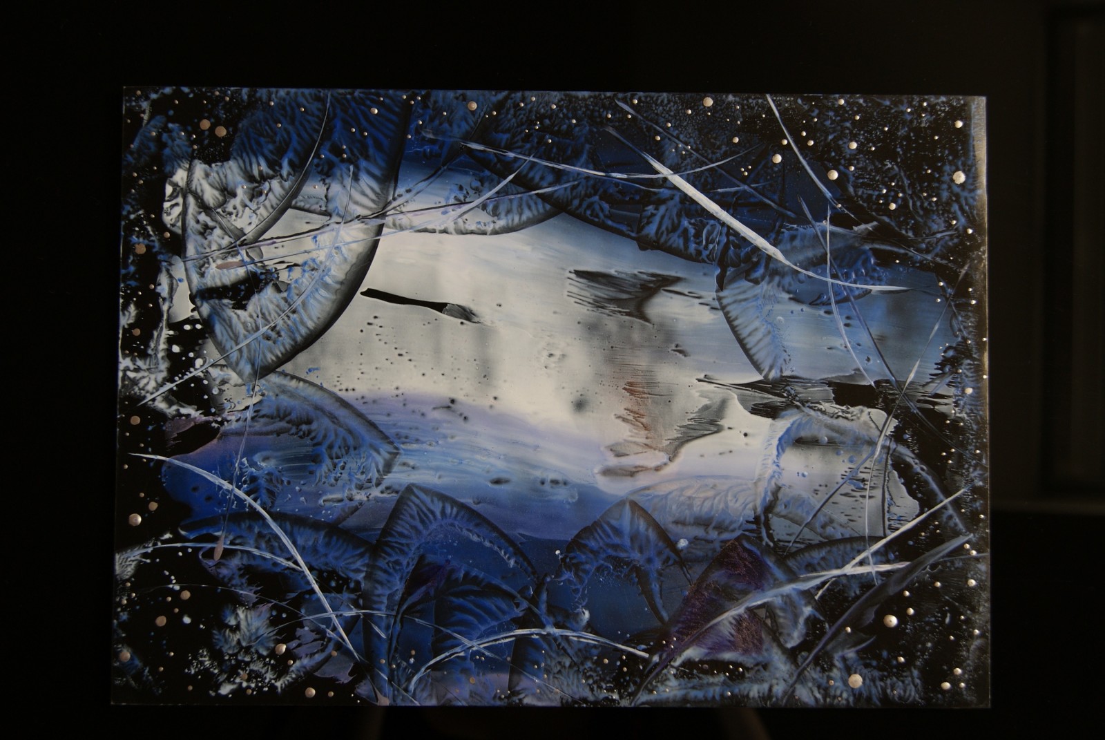 Do vesmíru - enkaustika