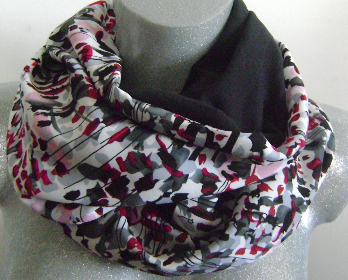 oboustranná nekonečná šála