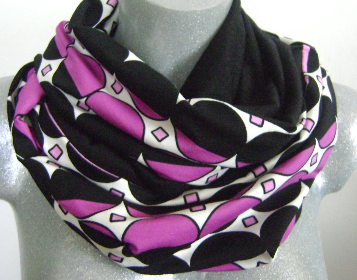 oboustranná nekonečná šála