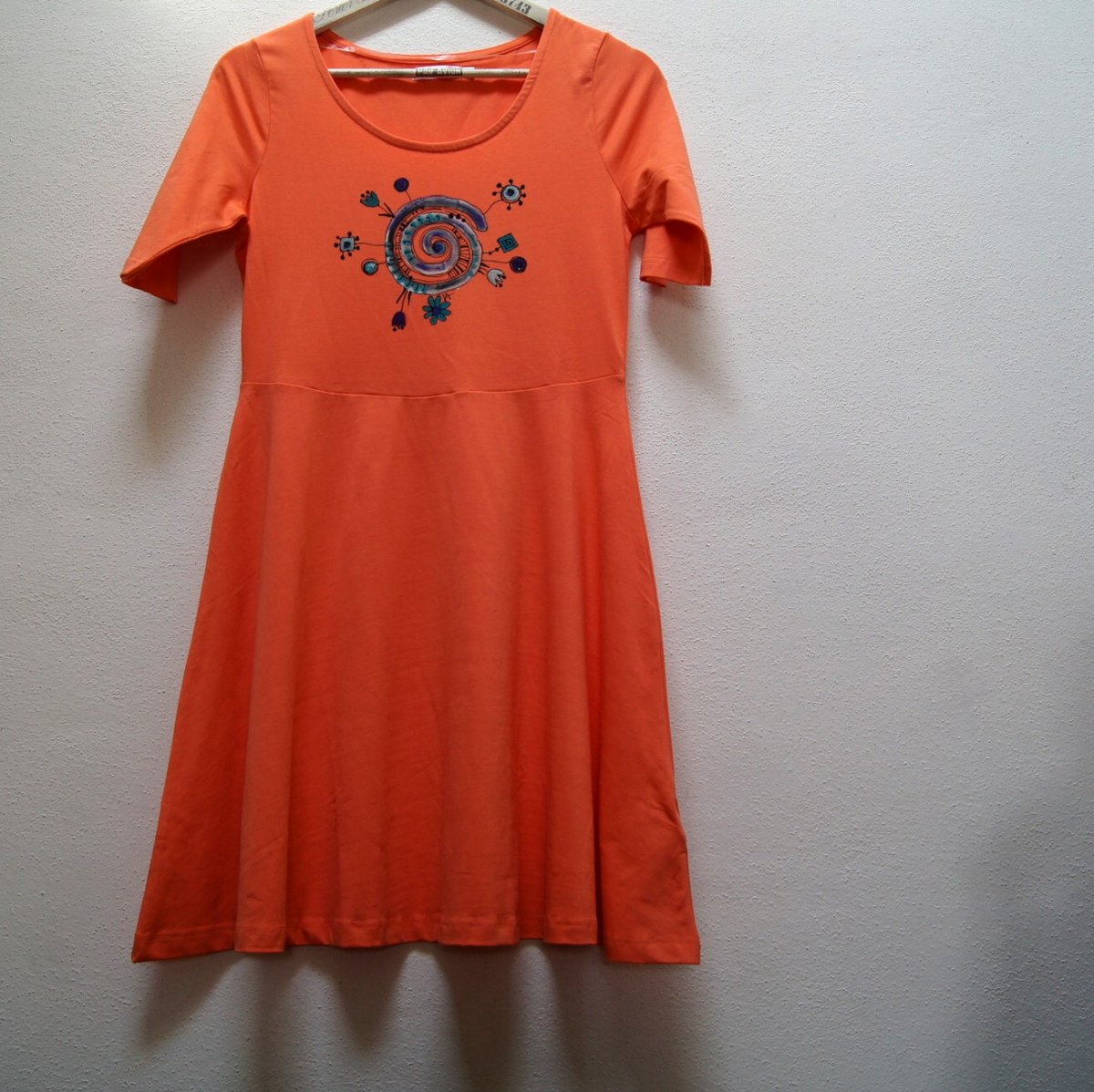 Malované letní šatky 