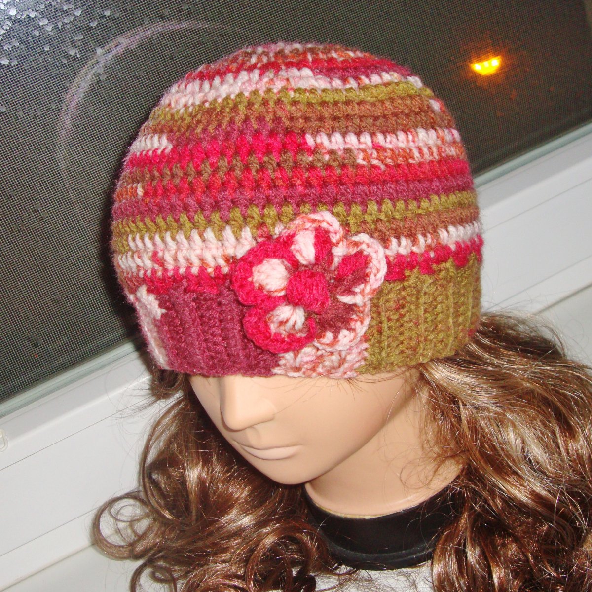 Háčkovaná čepice