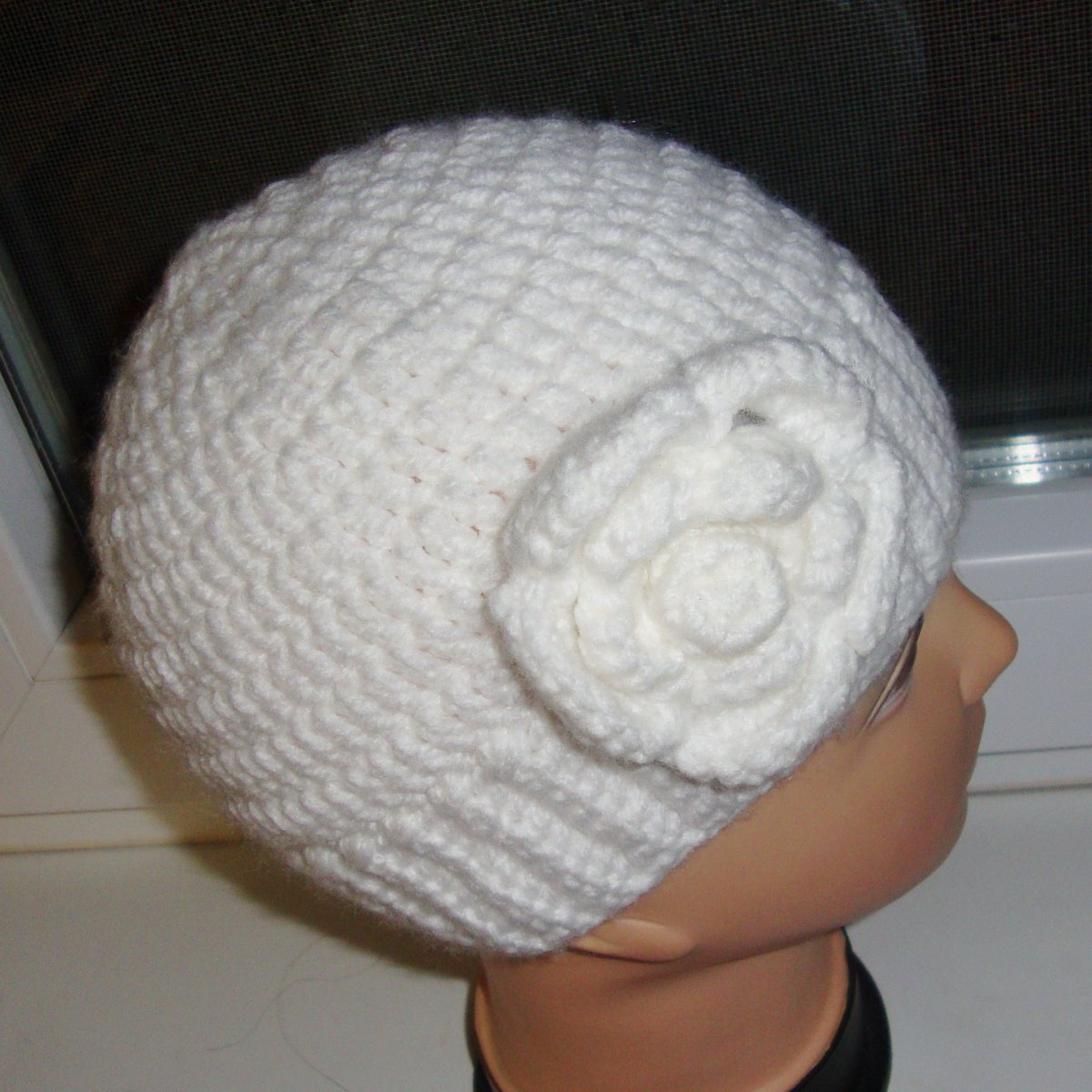 Háčkovaná čepice