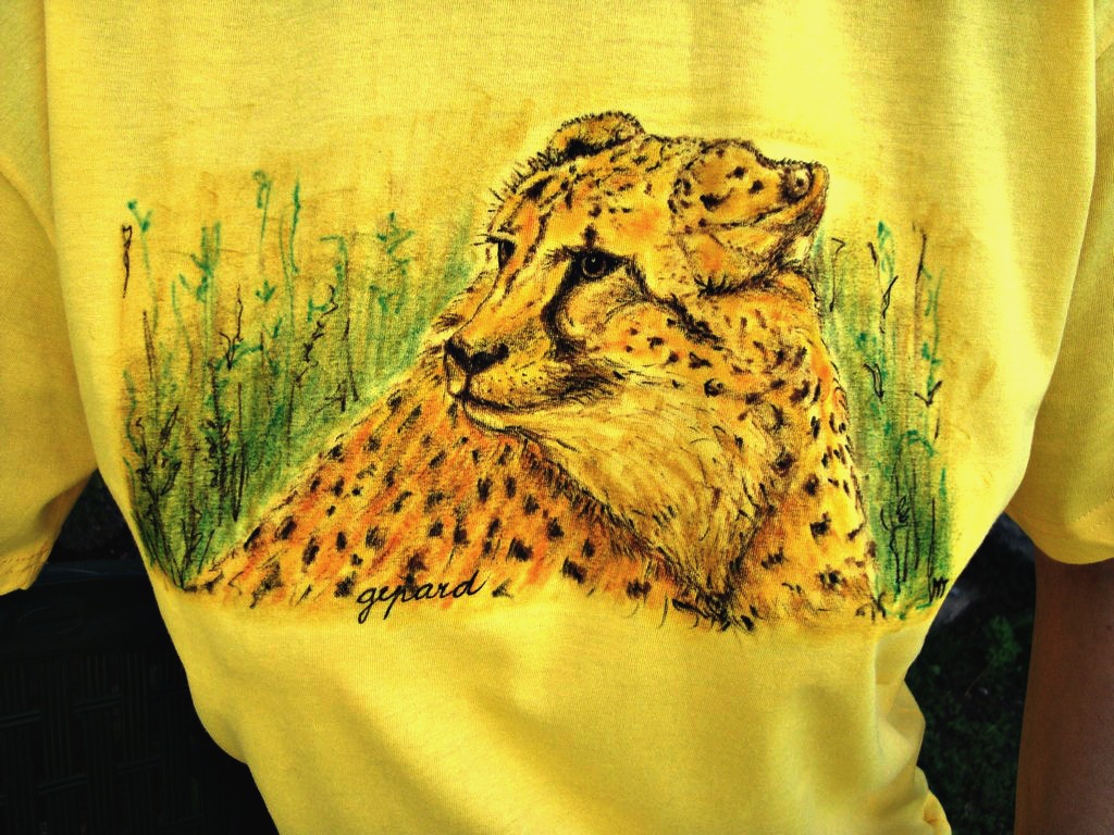 Tričko s  GEPARDEM