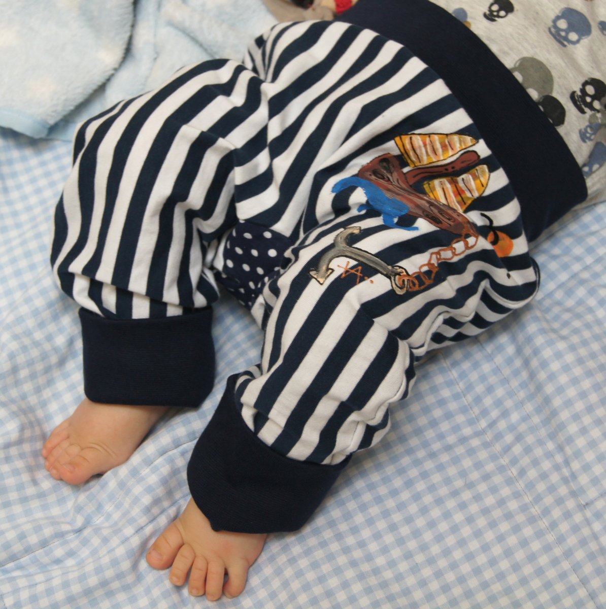 Gaťky prdelačky námořnické