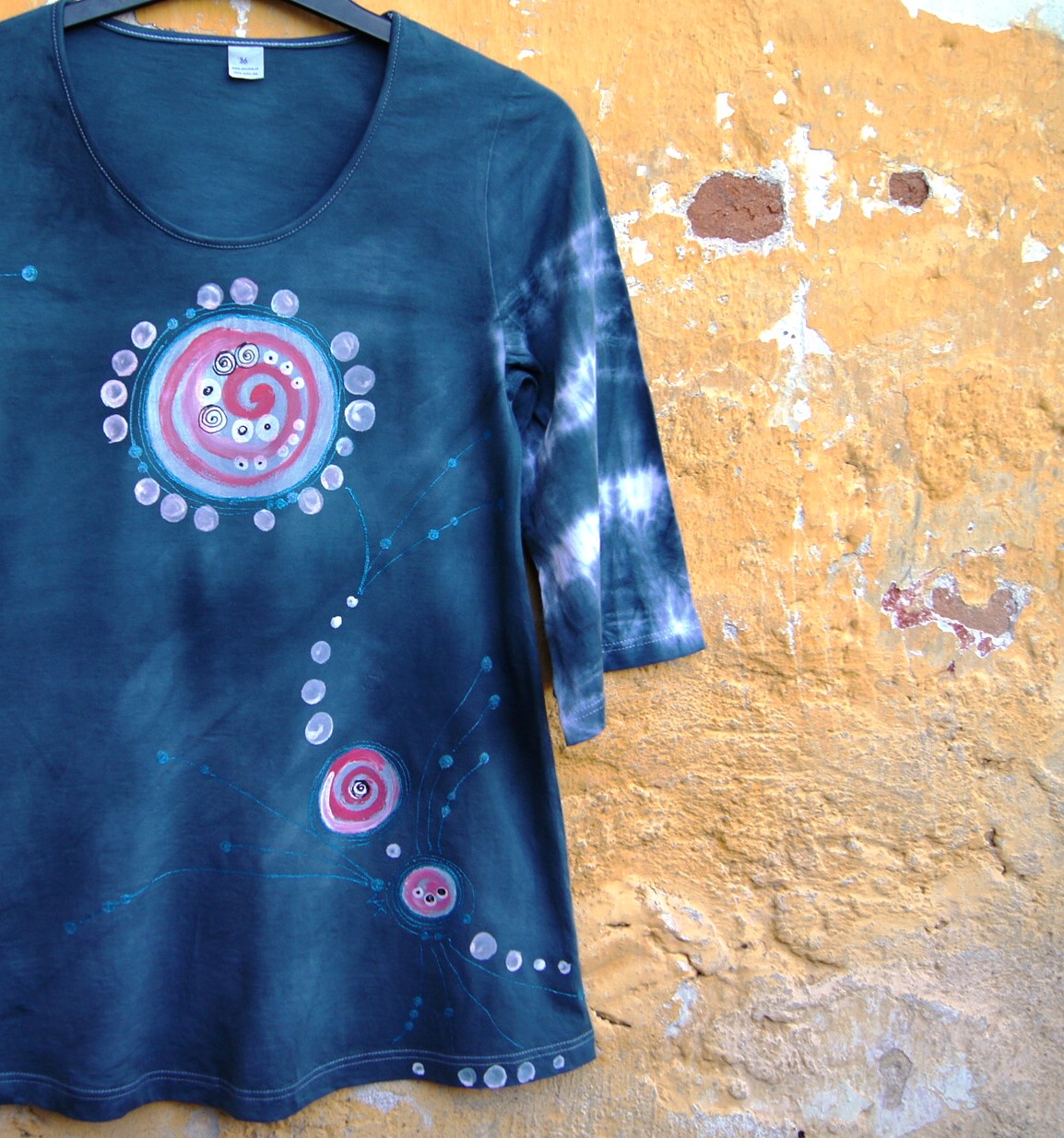 Malovaná tunika pro denní nošení 