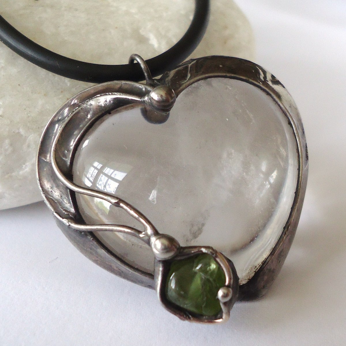 Neplač, srdce moje (křišťál,olivín) ...