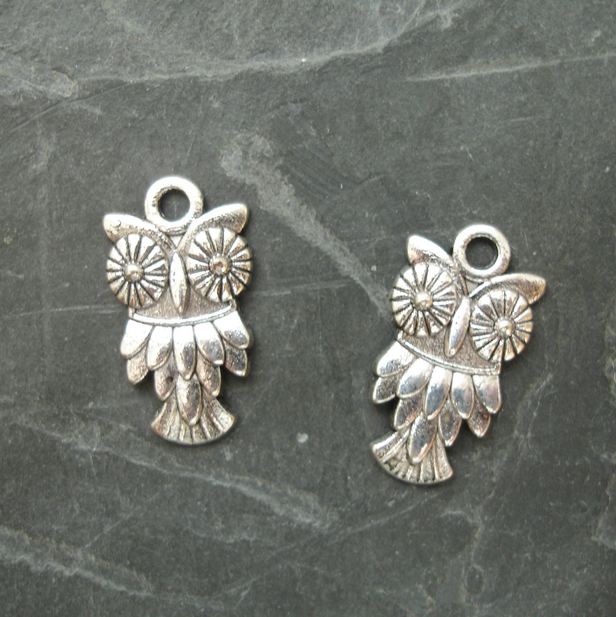 Přívěsek sova 20x11 mm - 2 ks