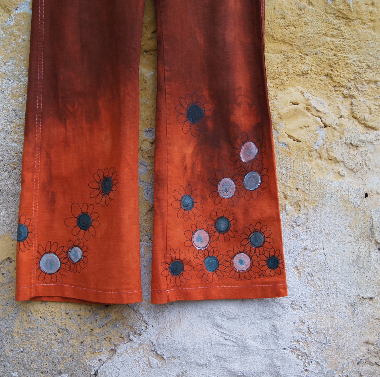 RECY gatě... květy rozkvetlé 