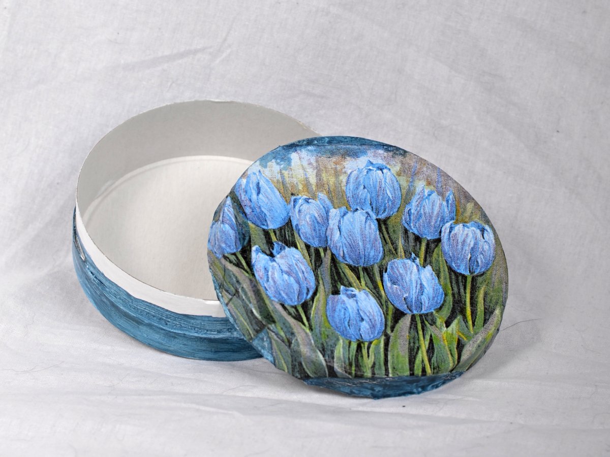 Krabička Tulipány