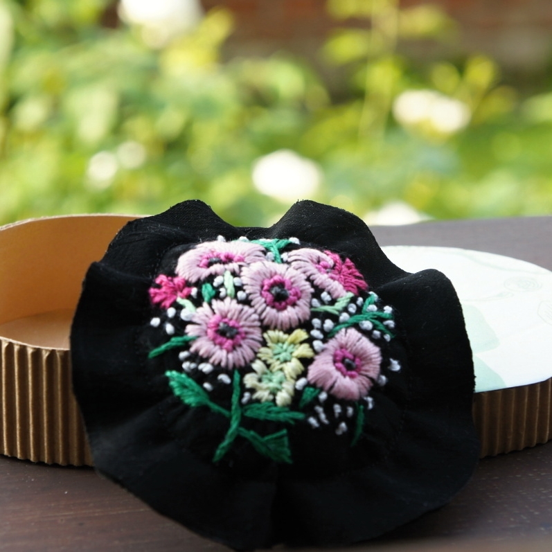 Brož Růžové gerbery