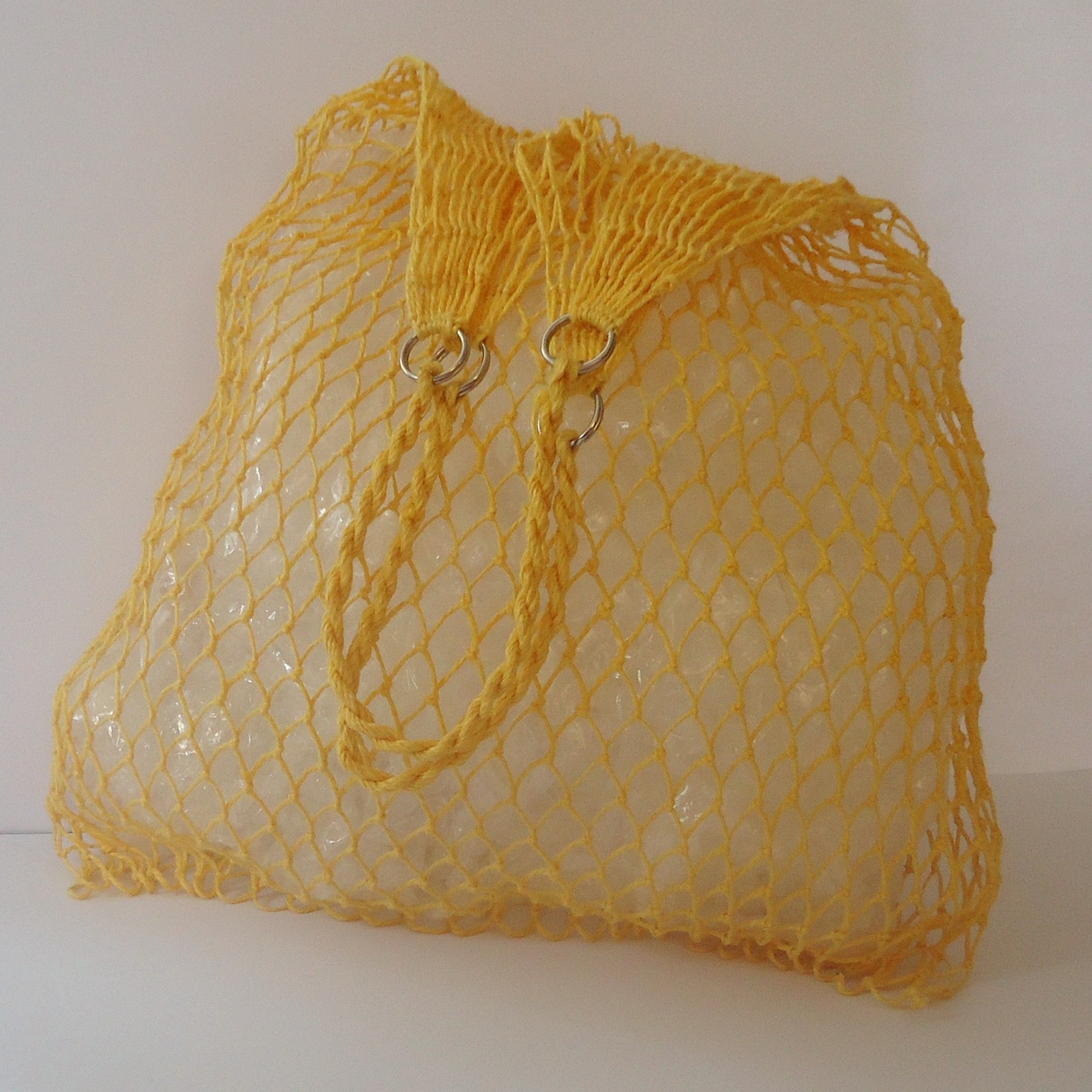 Síťovka lněná žlutá