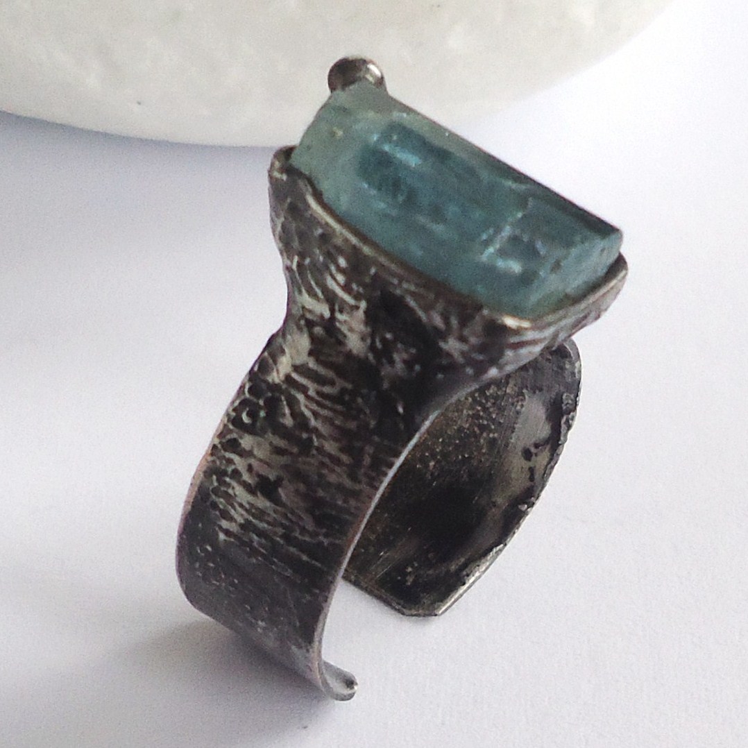 DITA prsten (akvamarín)