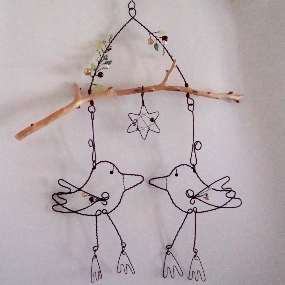 Ptačí štěbetání - závěs 55cm