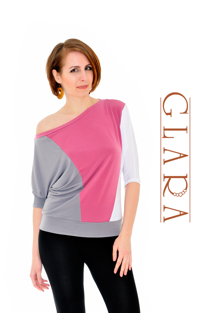 Tri-Color Top / G-P-W