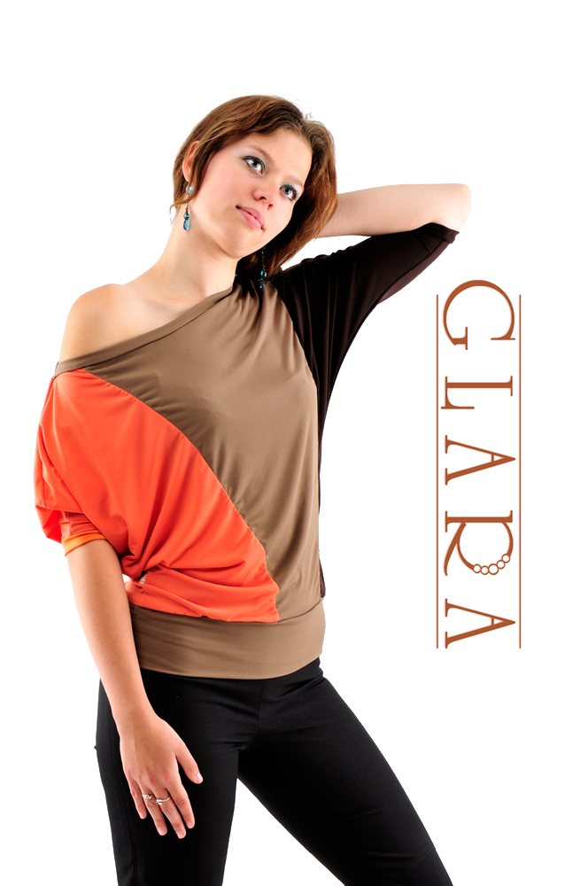 Tri-Color Top / O-B-B