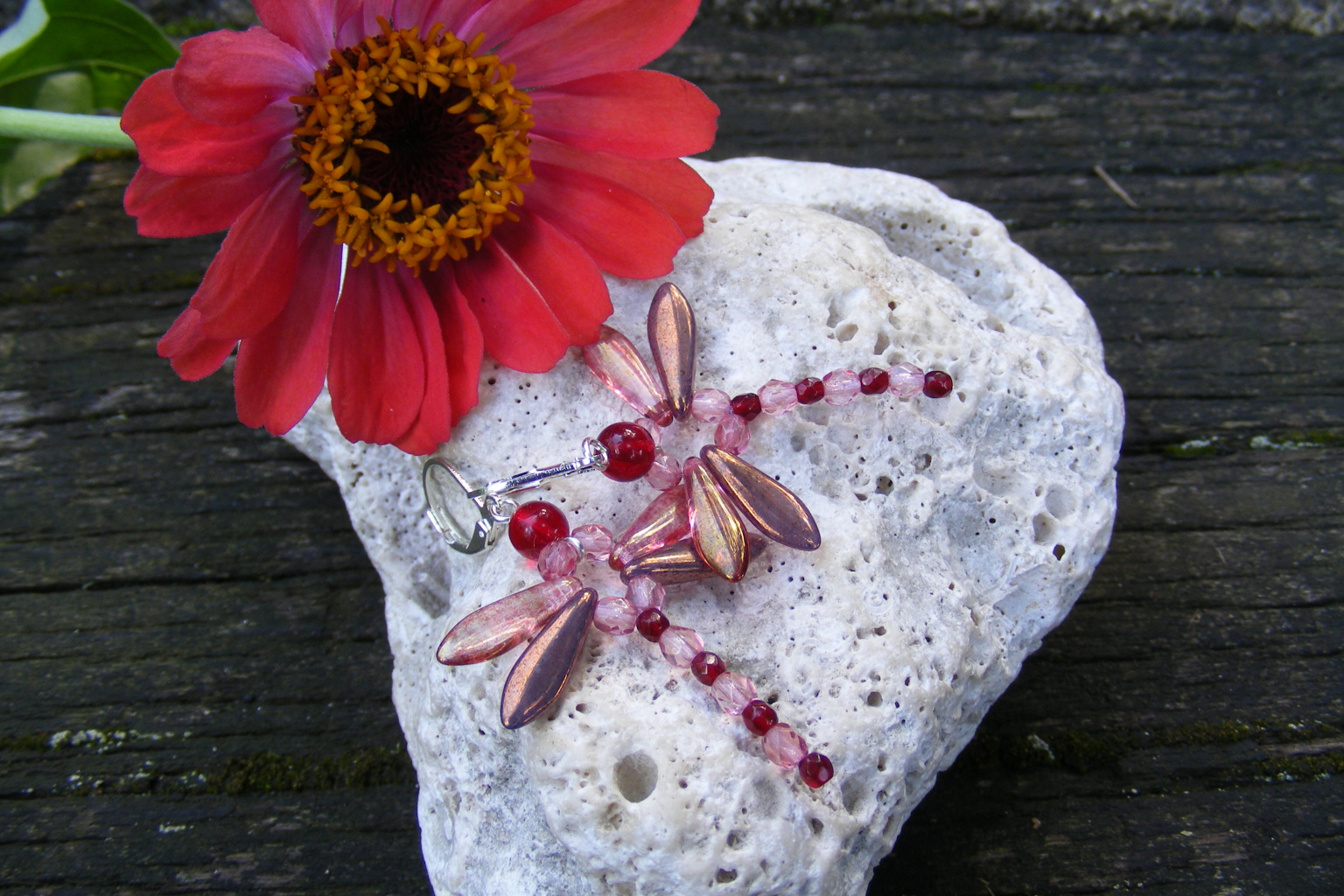 Na křídlech vážky - červené