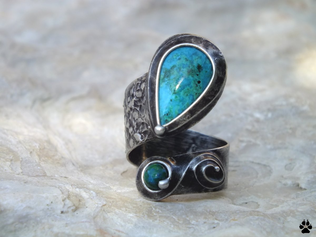 Exclamation - prsten s chryzokolem