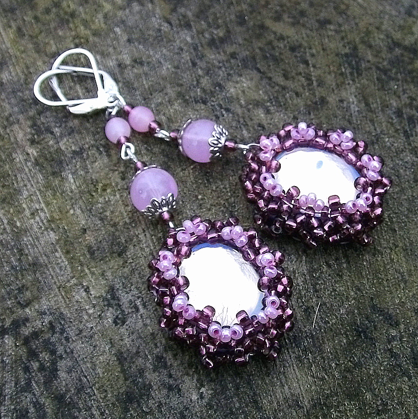 Zrcadlení - náušnice