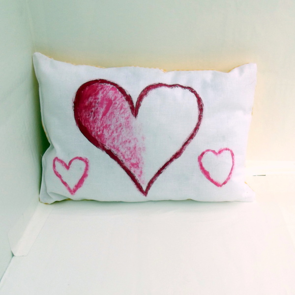 Aromapolštářek s levandulí Srdíčko