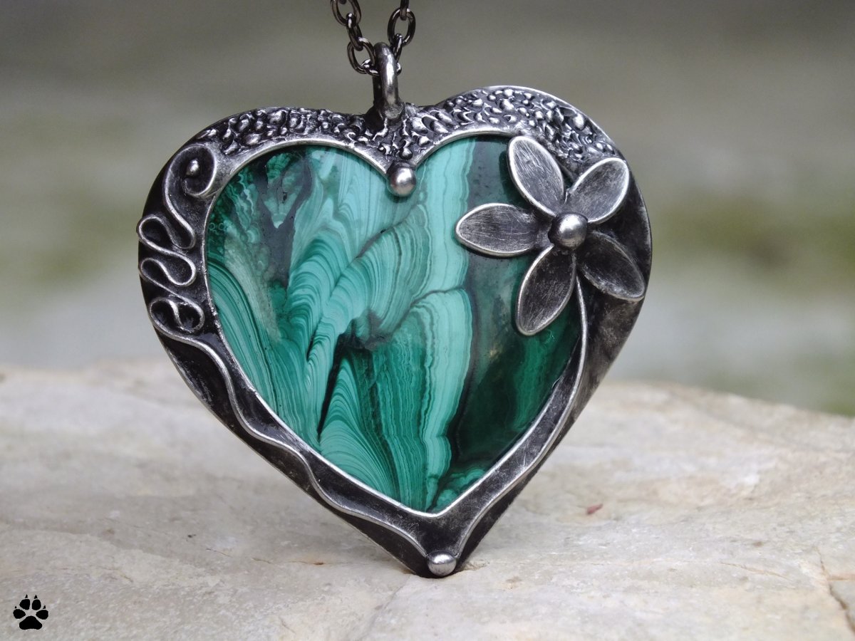 Malachitové srdce Rezervace!!!