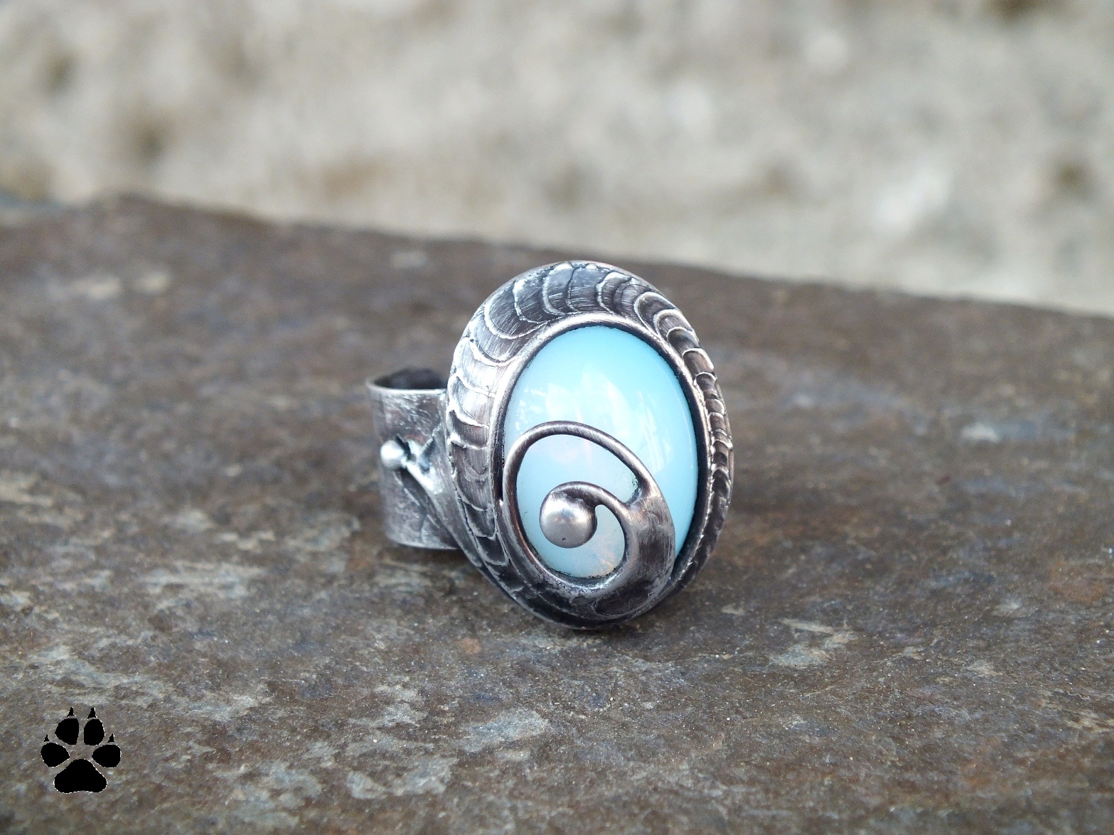 Měsíční svit-šperkové sklo